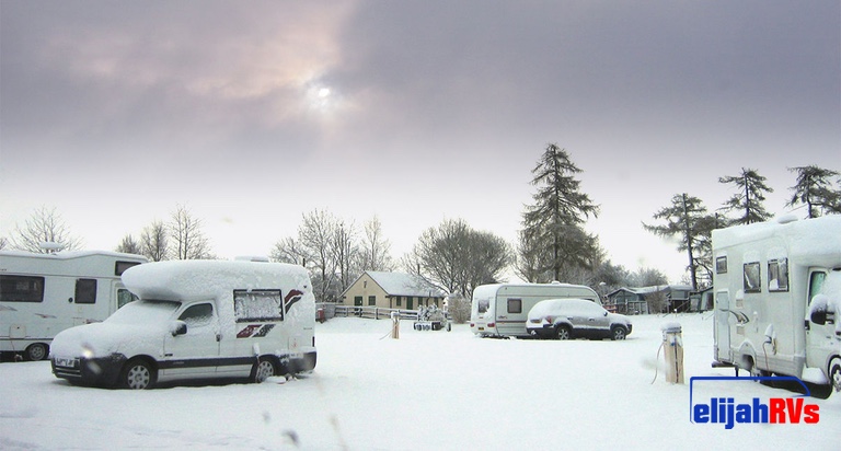 Caravanning in winter